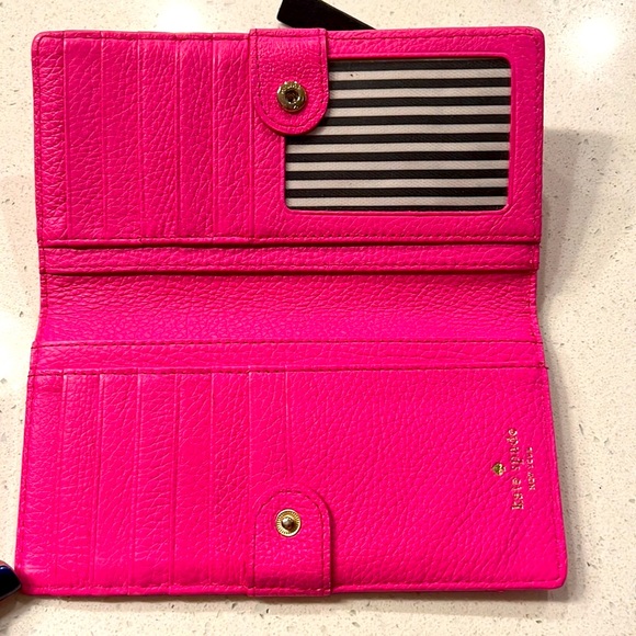Kate Spade Pink Wallet - Picture 3 of 8